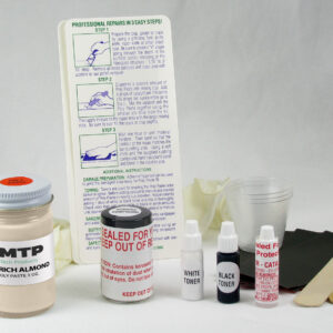 GEL COAT DIY KIT AMERICH ALMOND 3 oz. POLY PASTE