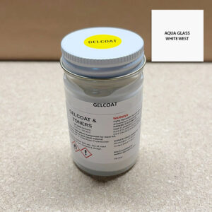 GELCOAT AQUA GLASS WHITE WEST