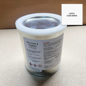 GELCOAT LASCO COOK WHITE QUART