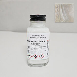 MMA ACRYLIC OYSTER OPAL LIGHT PEARL ACCENT